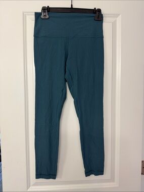 Lululemon Align High-Rise Ribbed Pant 25” Storm Teal